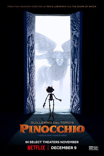 Guillermo Del Toros Pinocchio movie poster